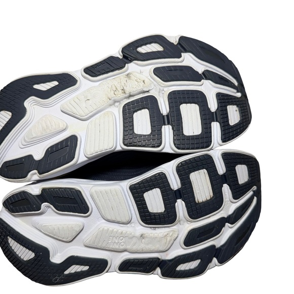 Hoka Dark Blue and Light Coral Athletic Shoes Bondi 6 wide size 7 D - Picture 6 of 7